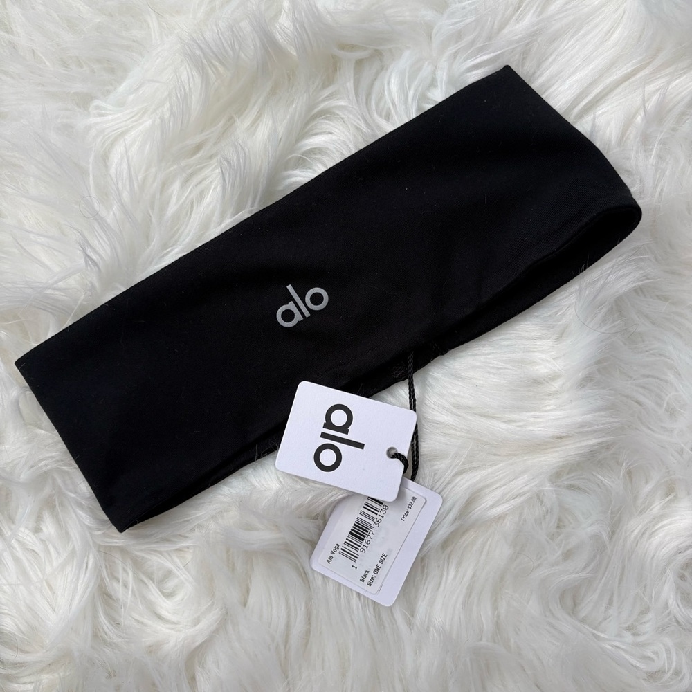 ALO Yoga Black Headband